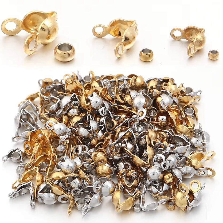 Jewelry Making Kit - 40-200 قطعة من الخرز الفولاذي المقاوم