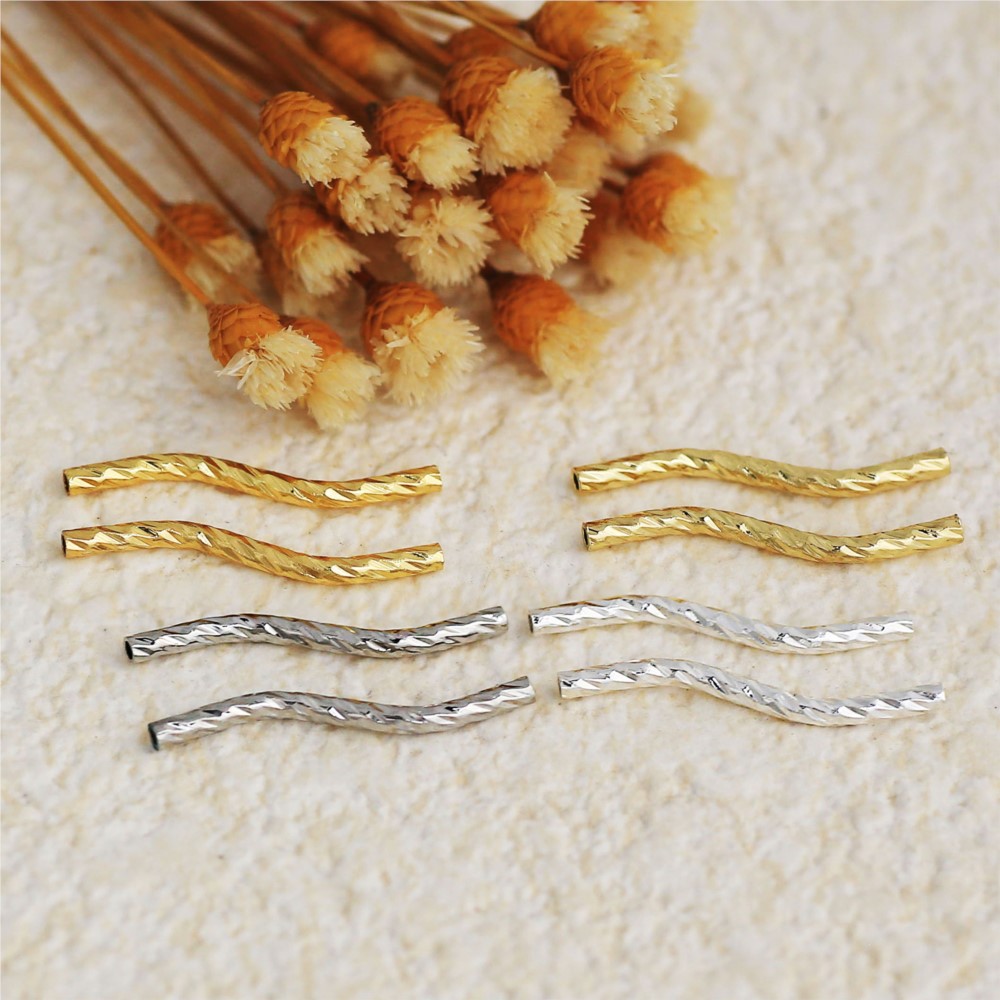20 قطعة من الخرز الأنبوبي المل - مراجعة Jewelry Making Youtube وسعره