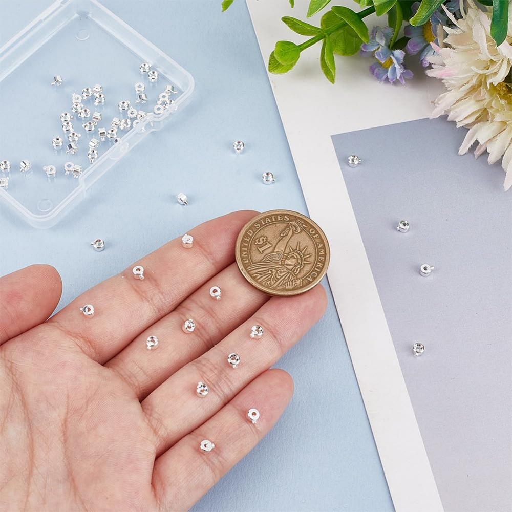 60 قطعة النحاس تجعيد الخرز 925 - مراجعة Jewelry Making Kit وسعره