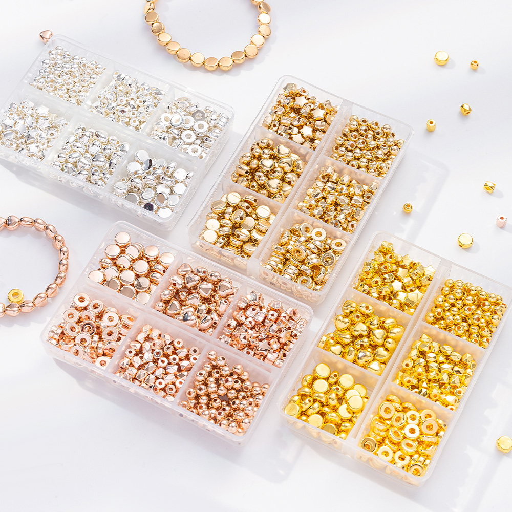 6 نمط 4 ألوان محاصر CCB خزر عا - مراجعة Jewelry Making Kit وسعره
