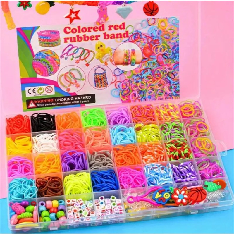 4300 قطعة+ من أربطة المطاط الم - مراجعة Jewelry Making Kit وسعره