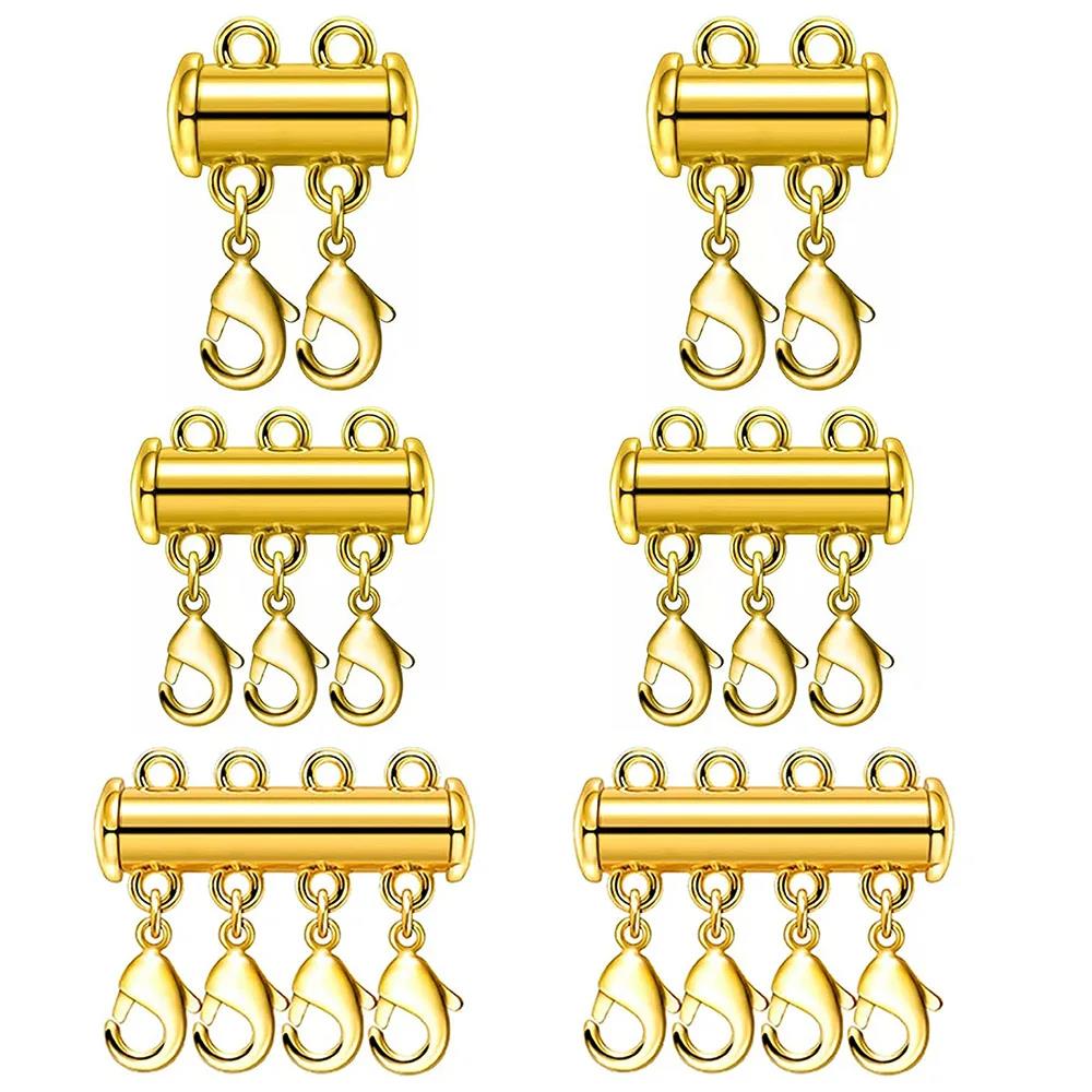 2 قطعة قلادة متعددة حبلا طبقة  - مراجعة Jewelry Making Youtube وسعره