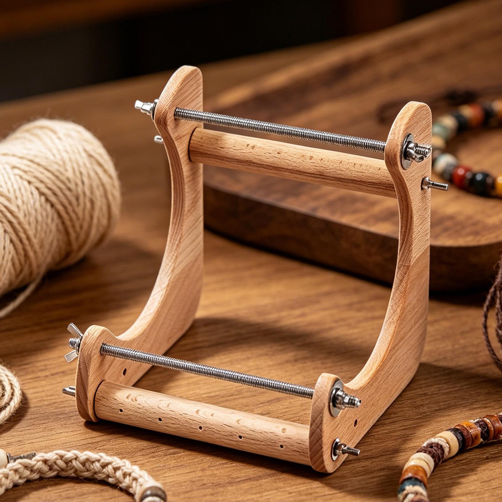 آلة نسج الخرز الخشبية القابلة  - مراجعة Jewelry Making Workshop وسعره