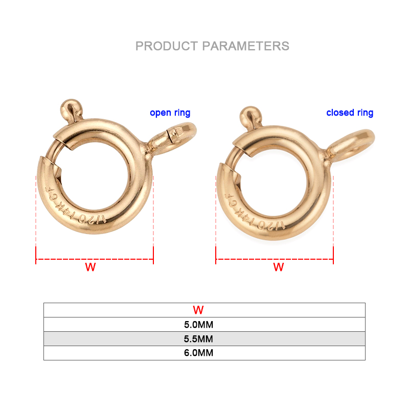 مشابك حلقات زنبركية مطلية بالذ - مراجعة Jewelry Making Supplies وسعره